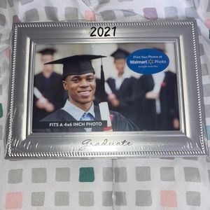 Silver Graduation Photo Frame 2021